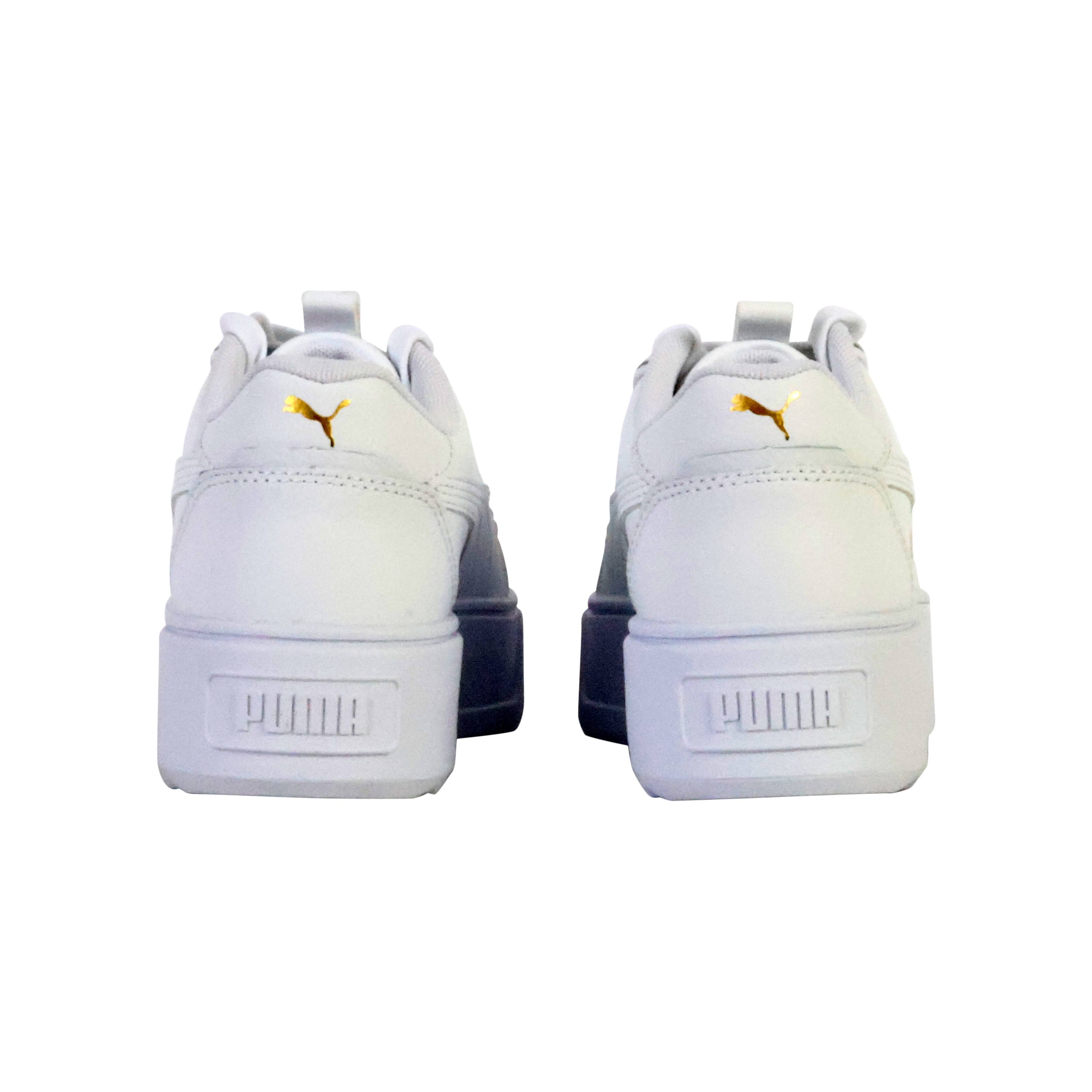 Karmen Rebel low-top leather sneaker PUMA White