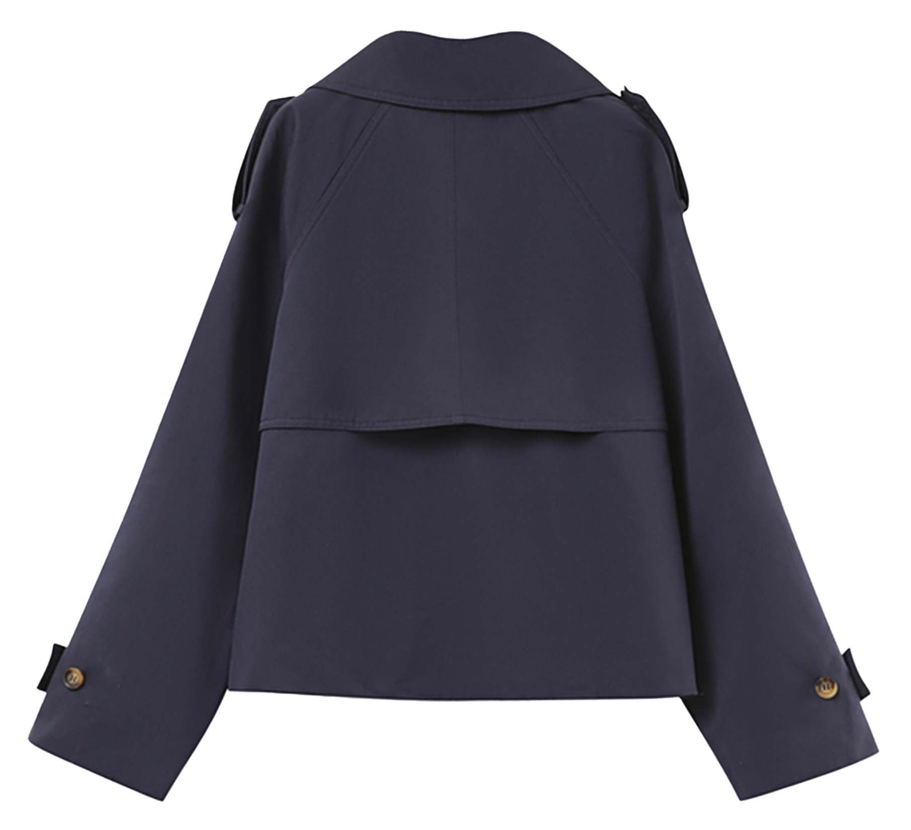 Oversized cotton trench coat GRACE ET MILA Blue