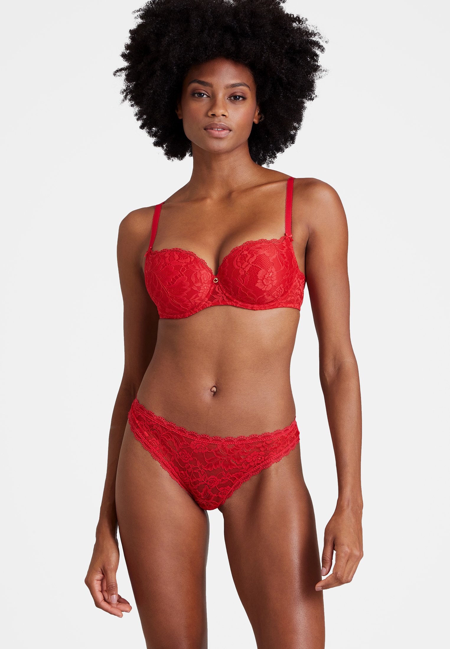 Comfort half-cup shell bra AUBADE