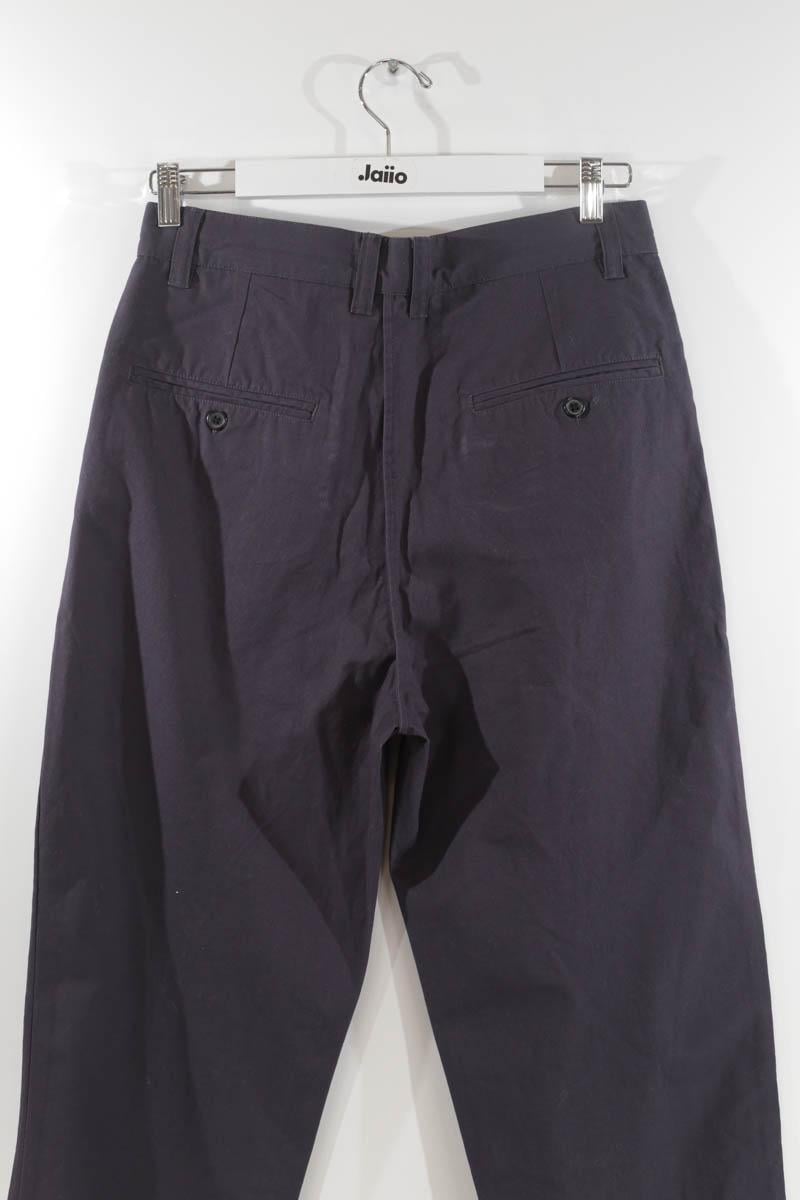 Straight-leg cotton pants ISABEL MARANT - Seconde Main Purple