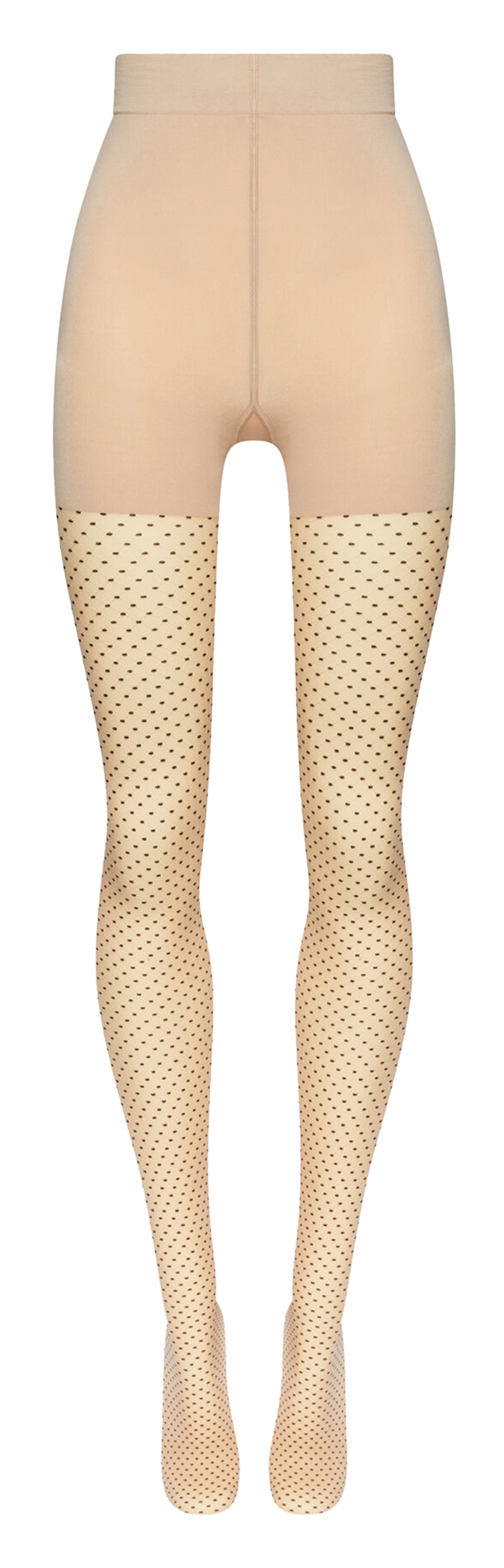 Patterned tights  Fairly light - black