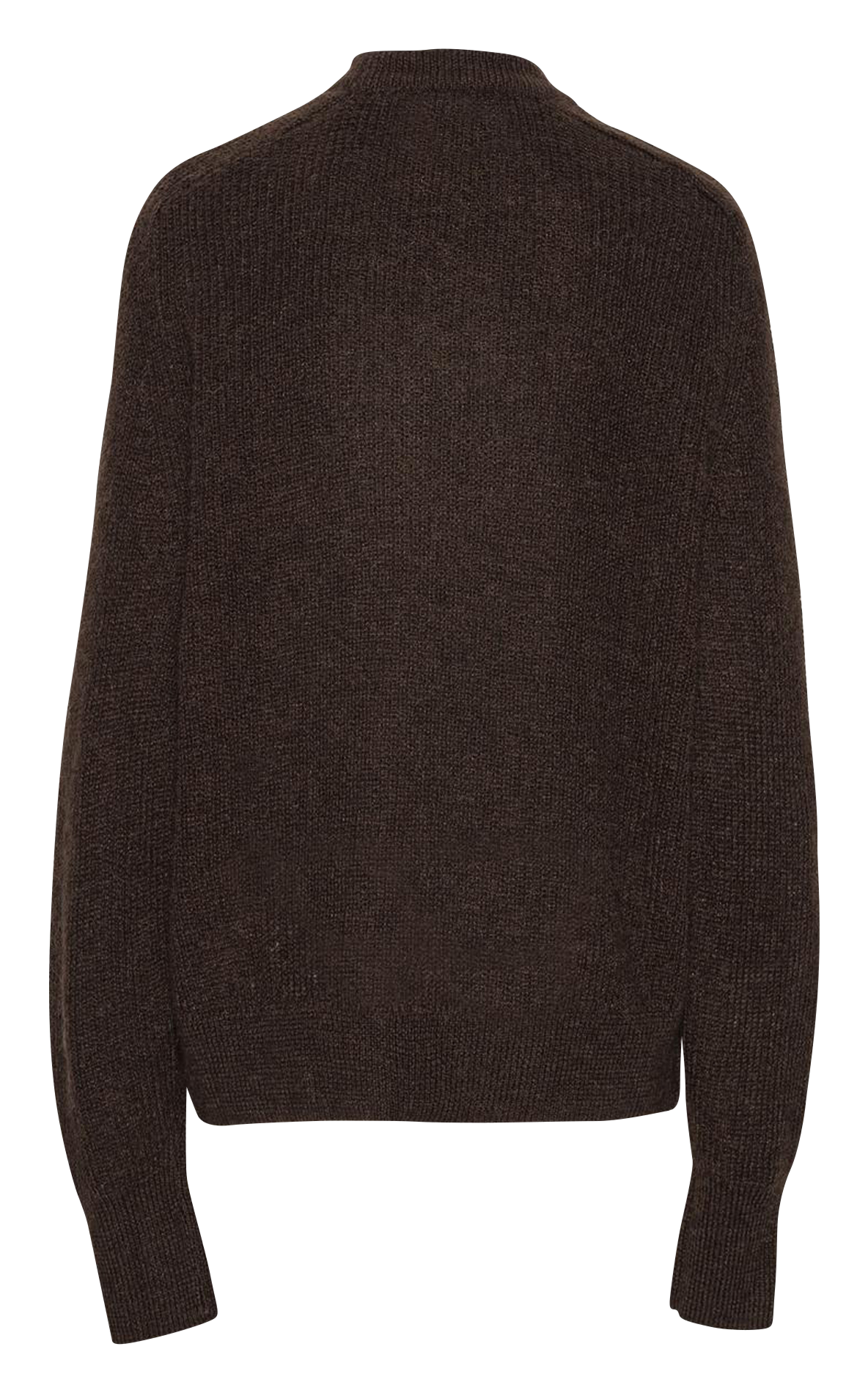 Alpaca wool sweater ROTATE Brown