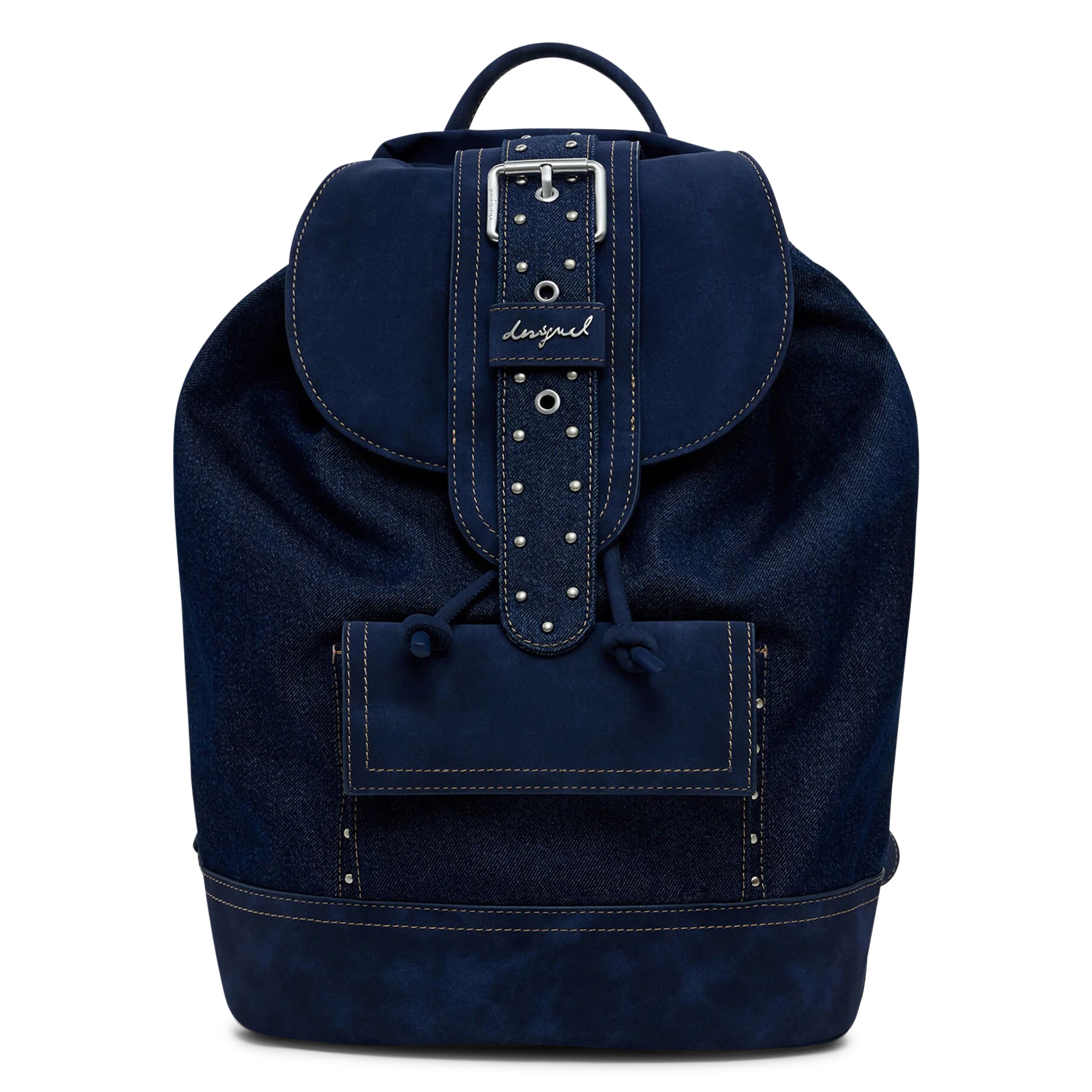 Sac à dos en denim DESIGUAL Bleu