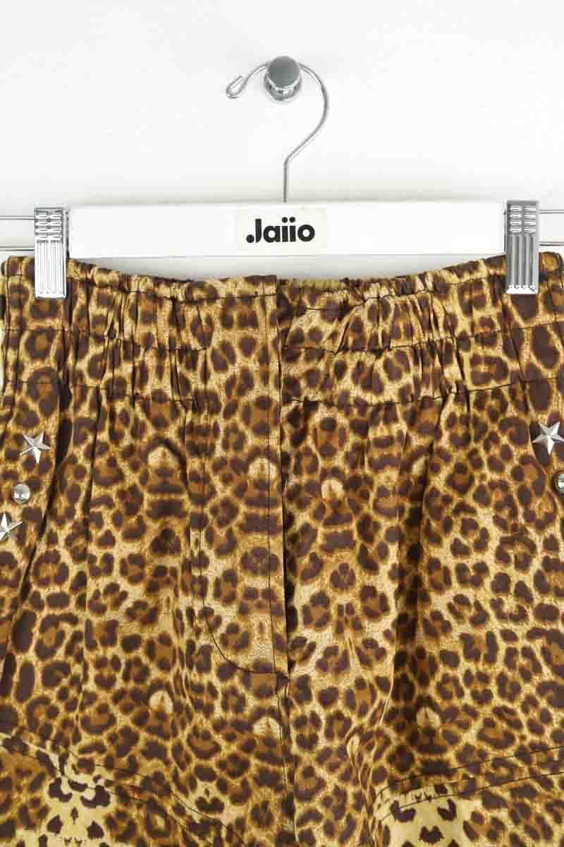 Cotton mini shorts LAURENCE BRAS - Seconde Main Brown