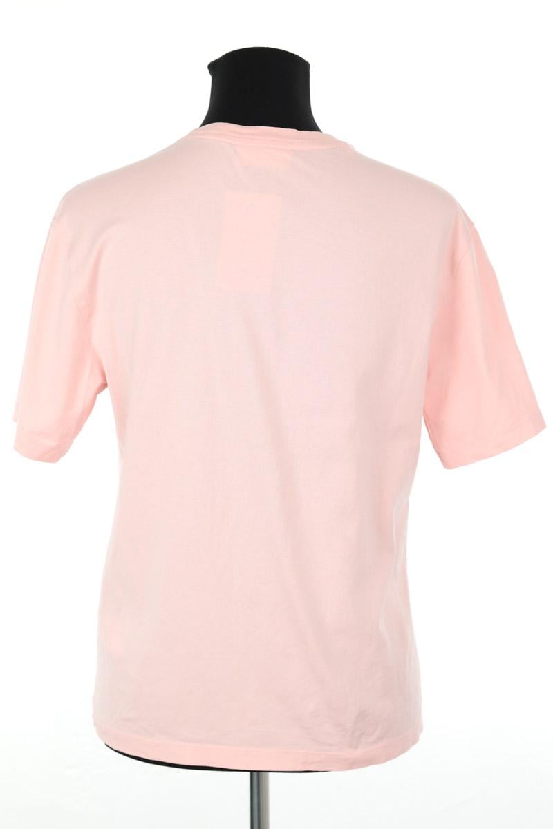 Cotton T-shirt LACOSTE - SECONDE MAIN Pink