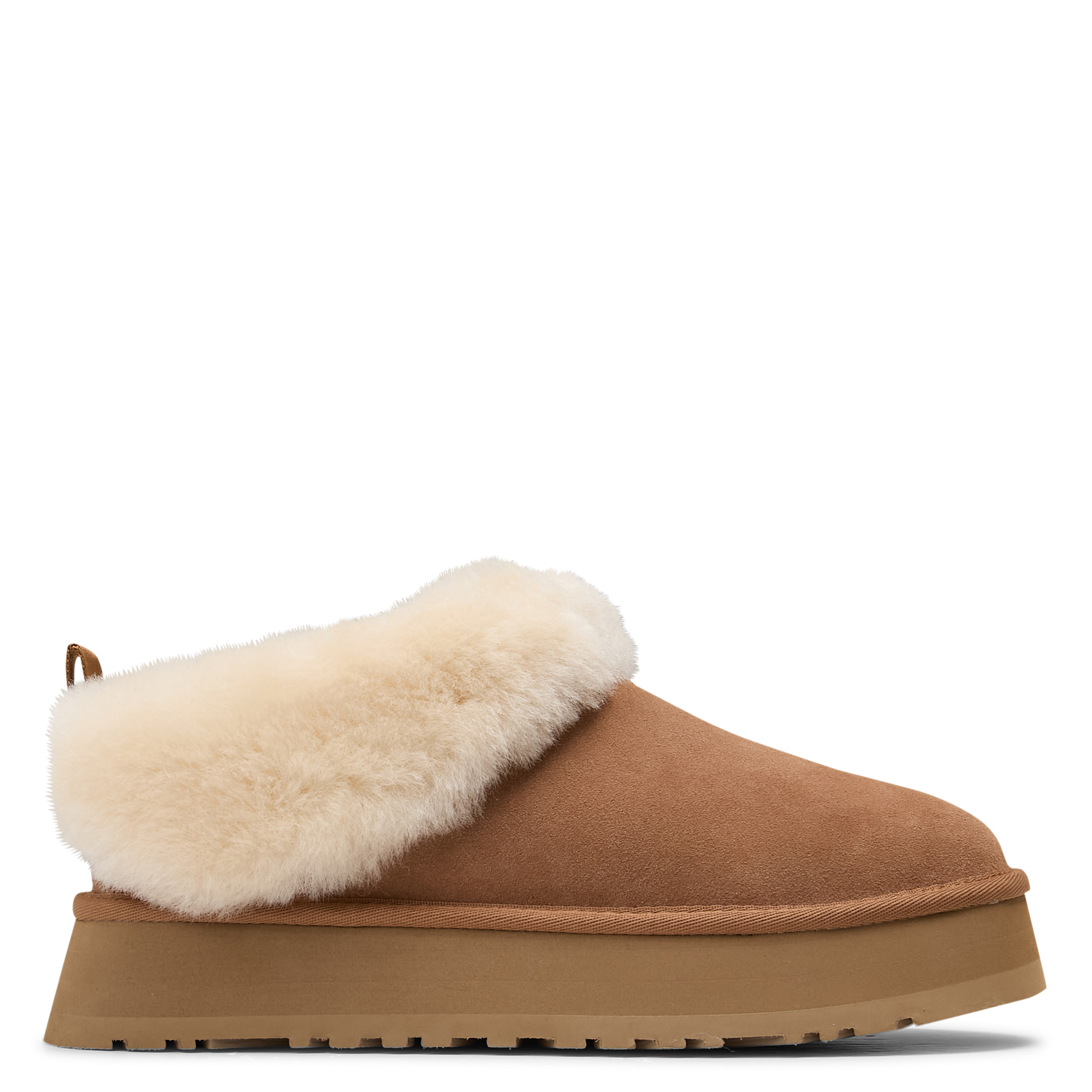 Klompen van imitatiebont UGG Bruin