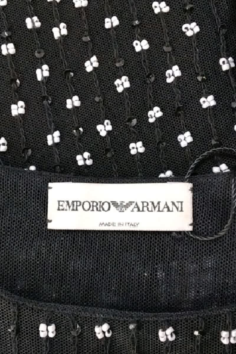 T-shirt ARMANI - SECONDE MAIN Black