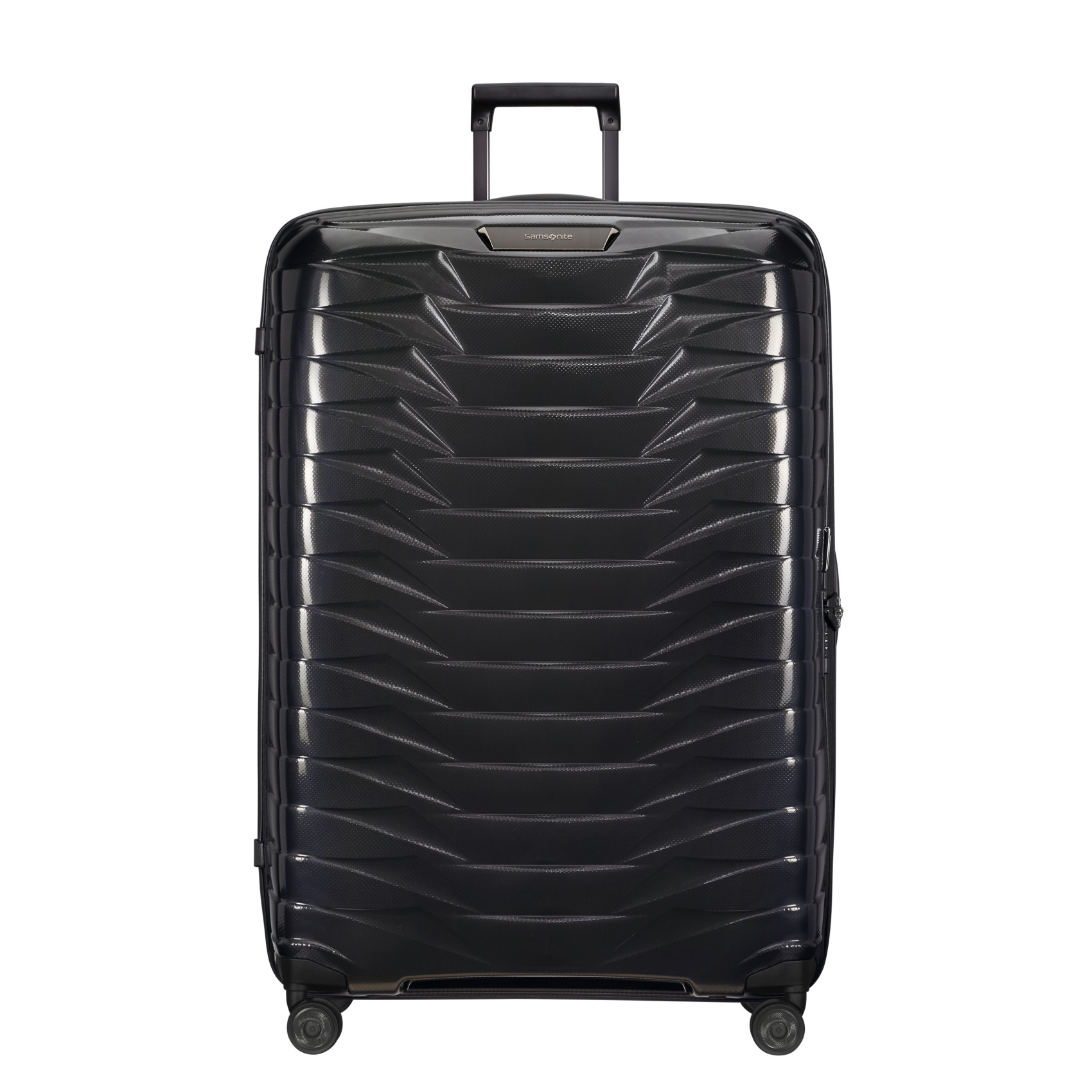 Proxis suitcase 4 wheels size xl Black