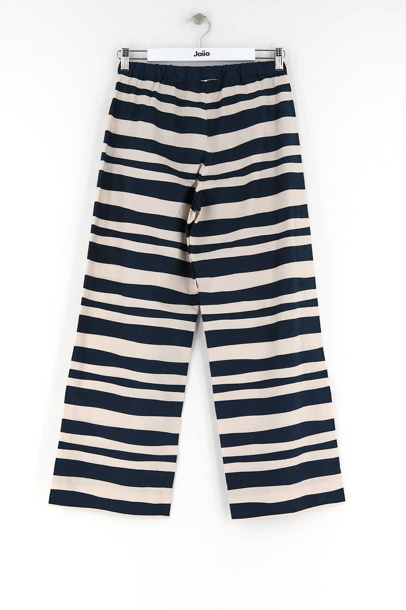 Wide trousers MAX MARA - Seconde Main Blue