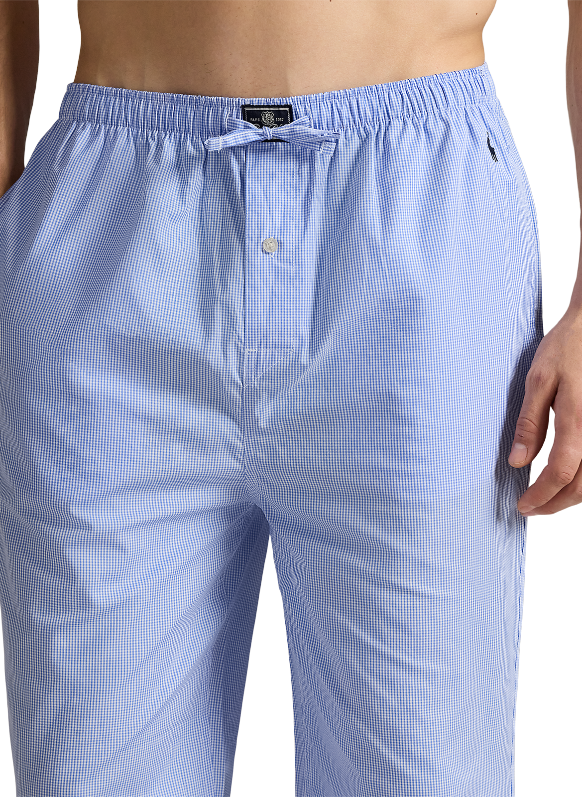 Pyjama en coton POLO RALPH LAUREN Bleu