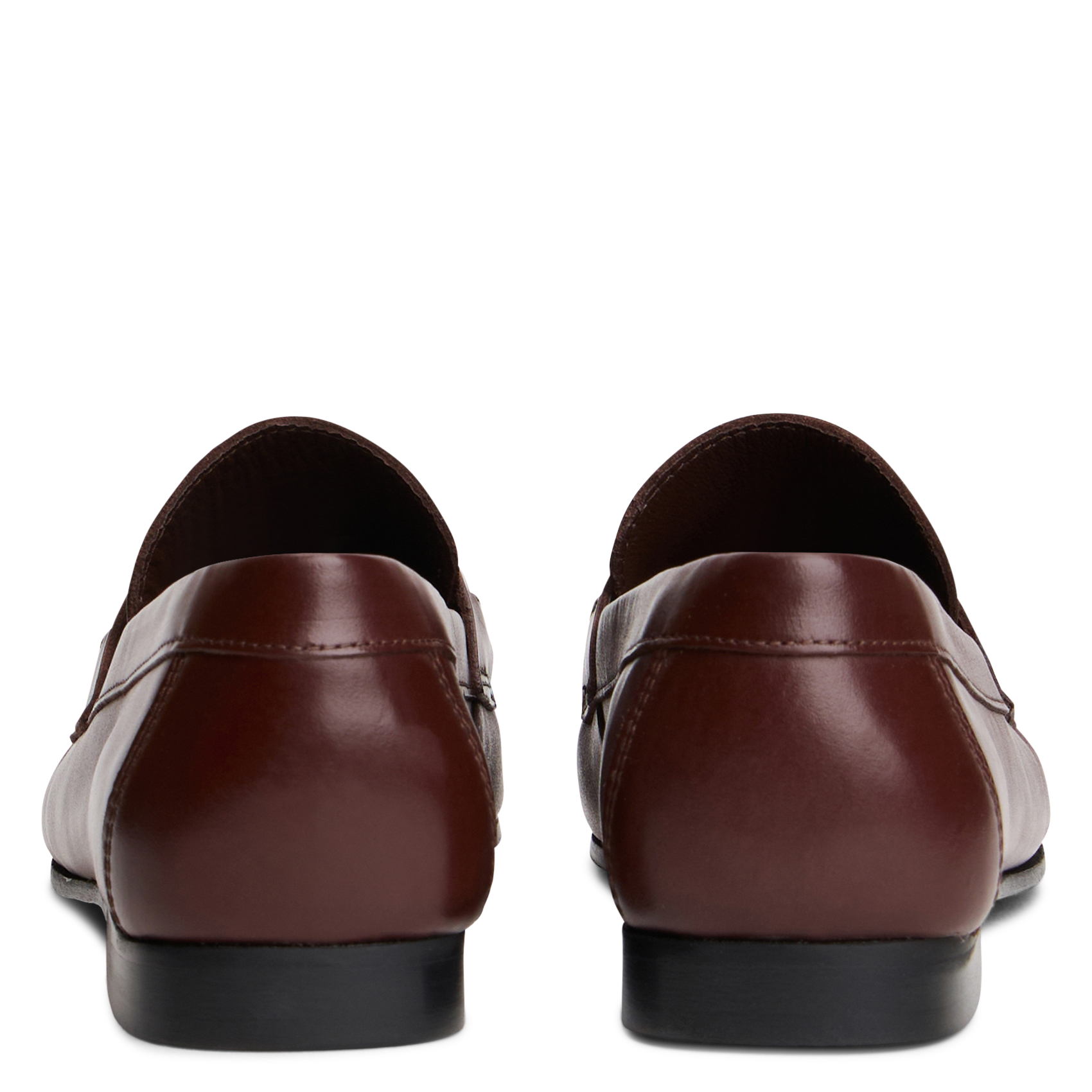 Mocassins en cuir TOMMY HILFIGER Marron