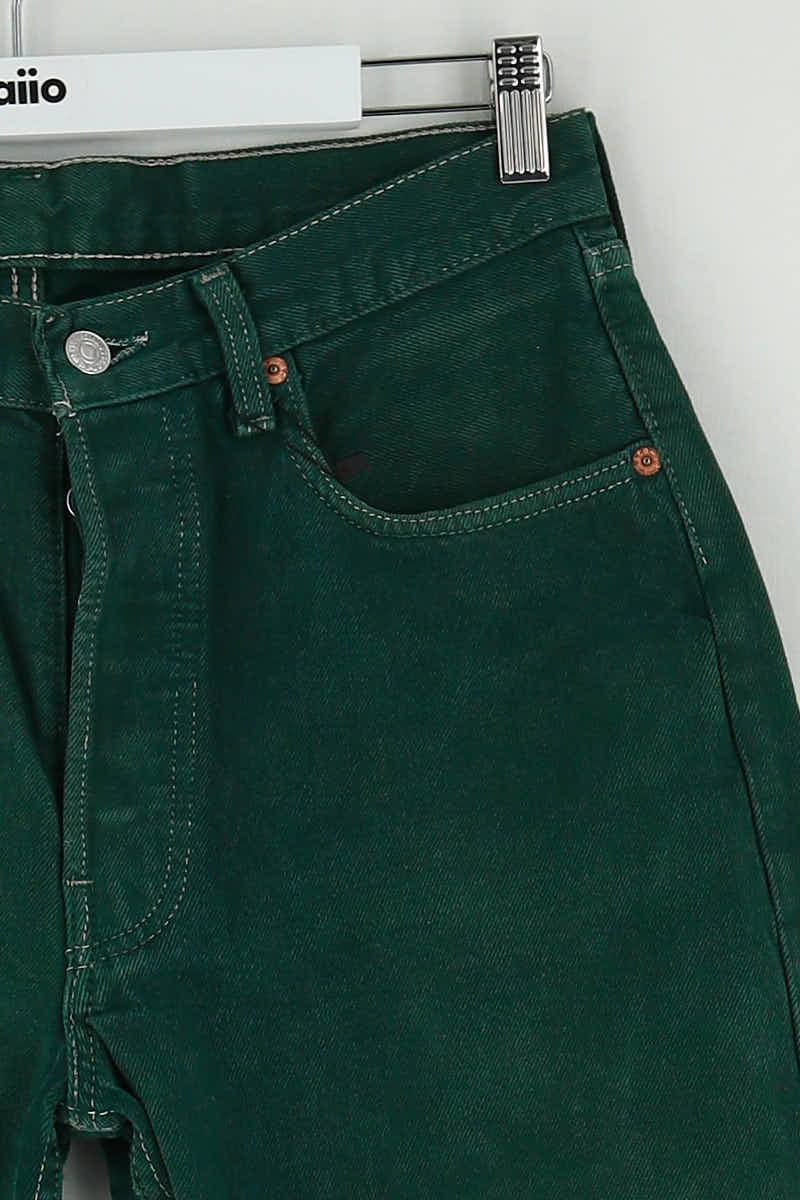 - Straight-leg jeans
- 5 pockets
- Straight cut
- Faded effect LEVI'S - Seconde main Green