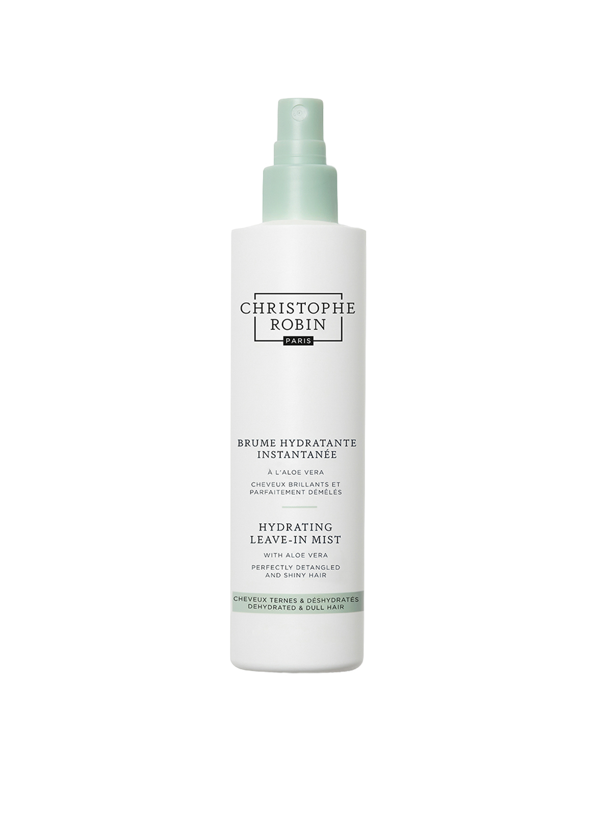 Feuchtigkeitsspendendes Haarpflegespray mit Aloe Vera CHRISTOPHE ROBIN No color