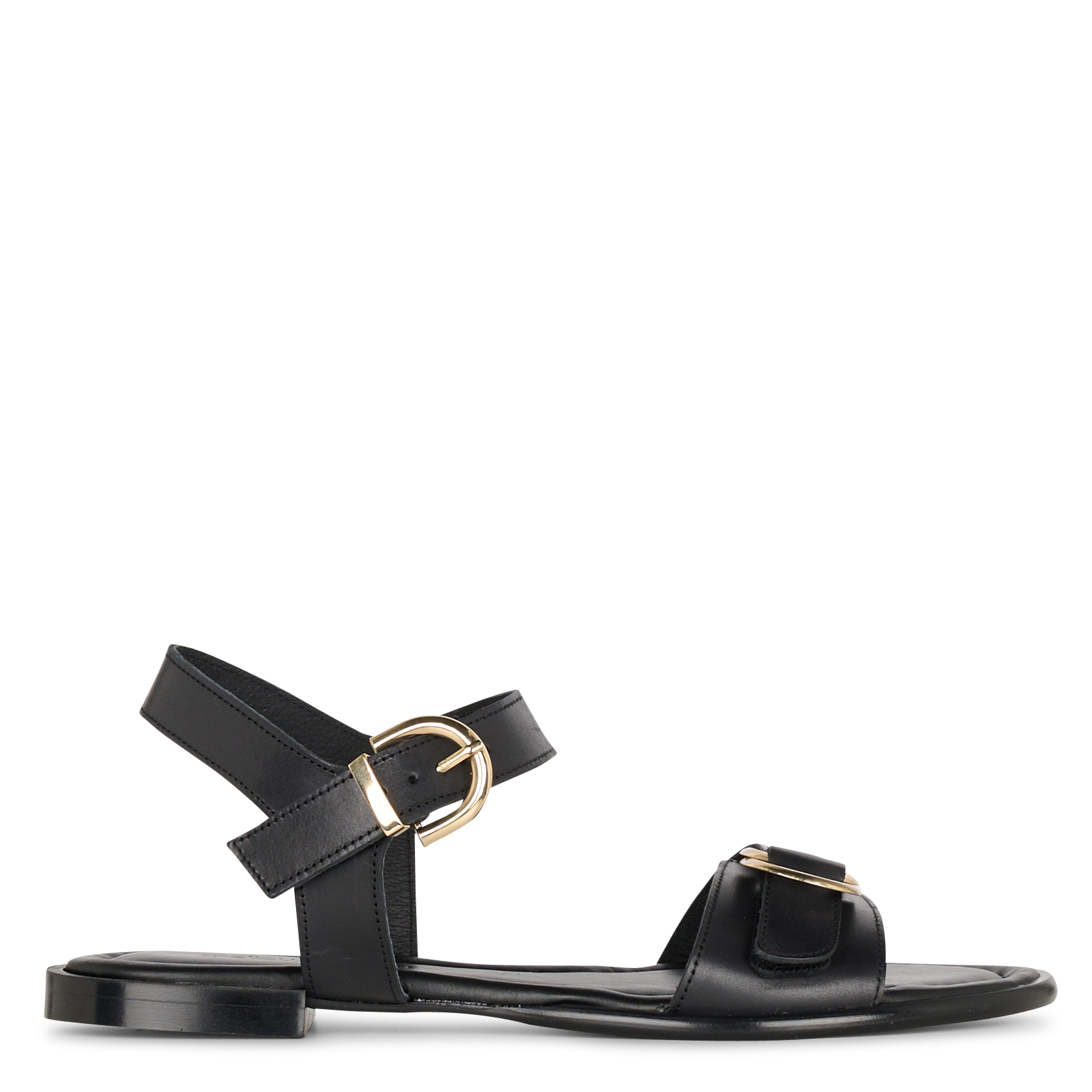 Platte, suède sandalen MELLOW YELLOW