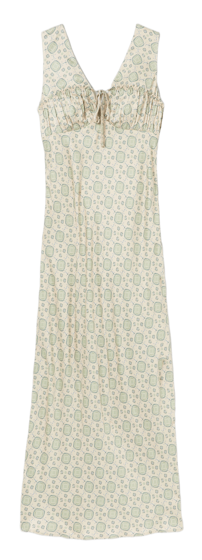 Robe midi sans manches imprimée CLAUDIE PIERLOT Multicolore