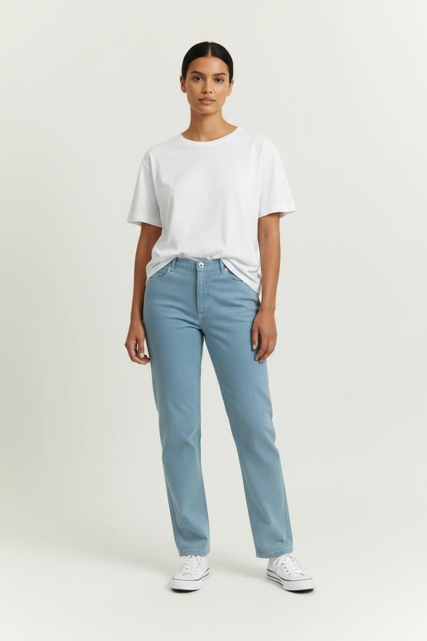 Cropped slim jeans with studs A.P.C - Seconde main Blue