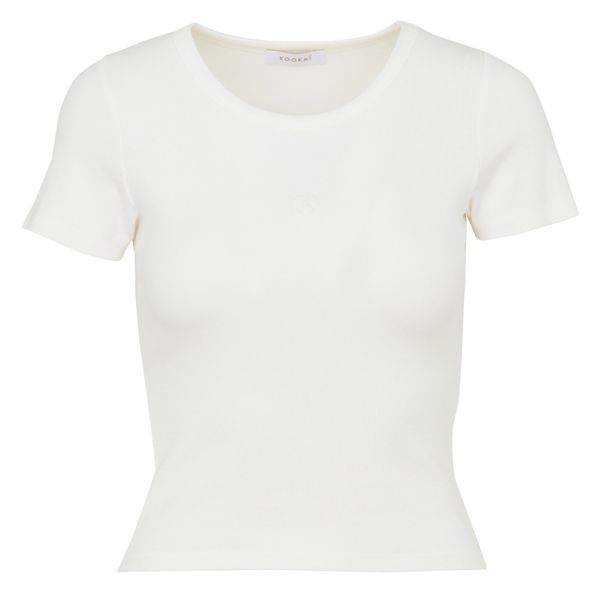 Eng anliegendes geripptes T-Shirt KOOKAI