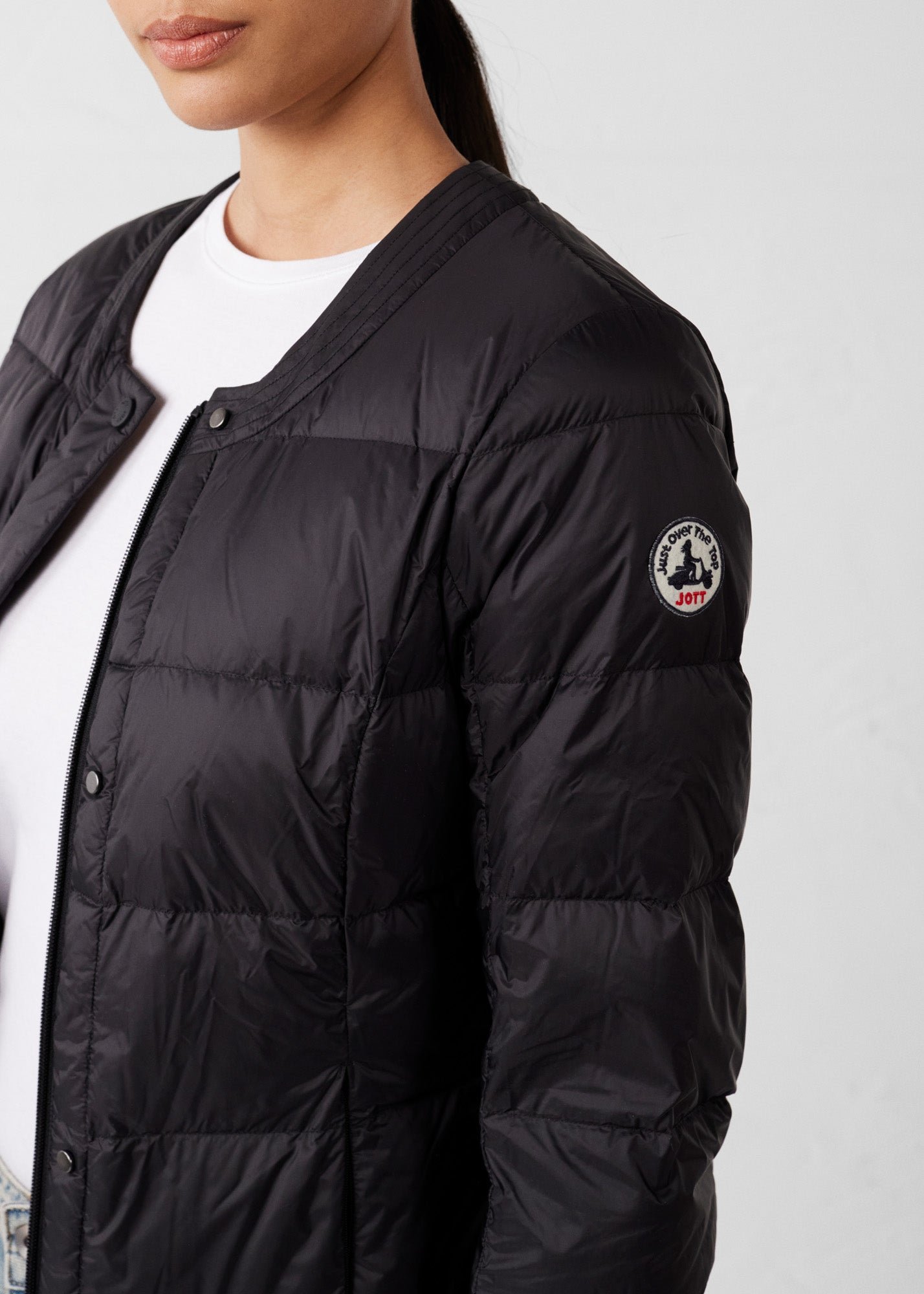 Doudoune inspirée tailleur christy JOTT Noir