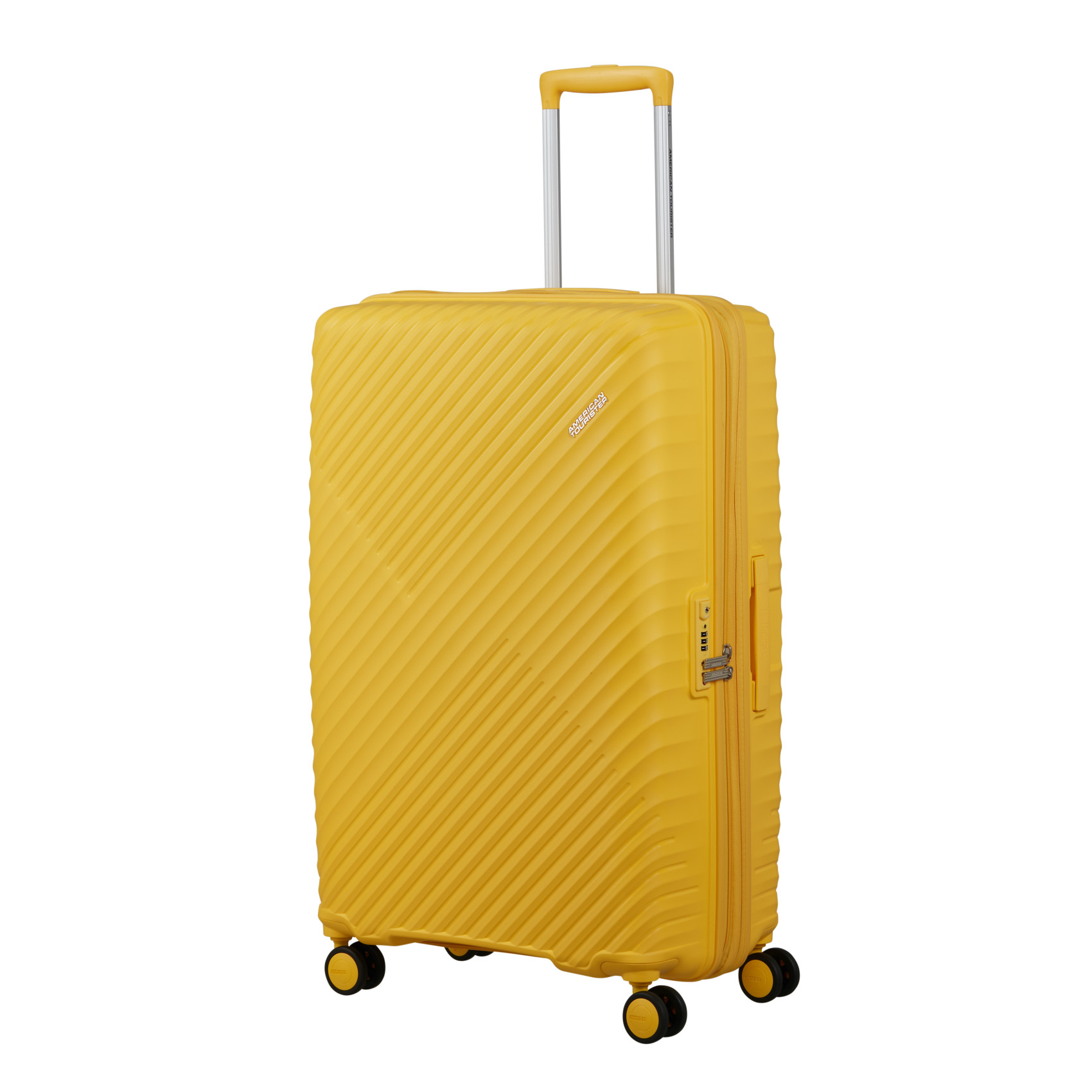 Diablast valise 4 roues taille l AMERICAN TOURISTER Jaune