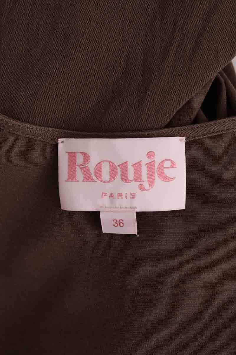 Robe ROUJE - Seconde Main Marron