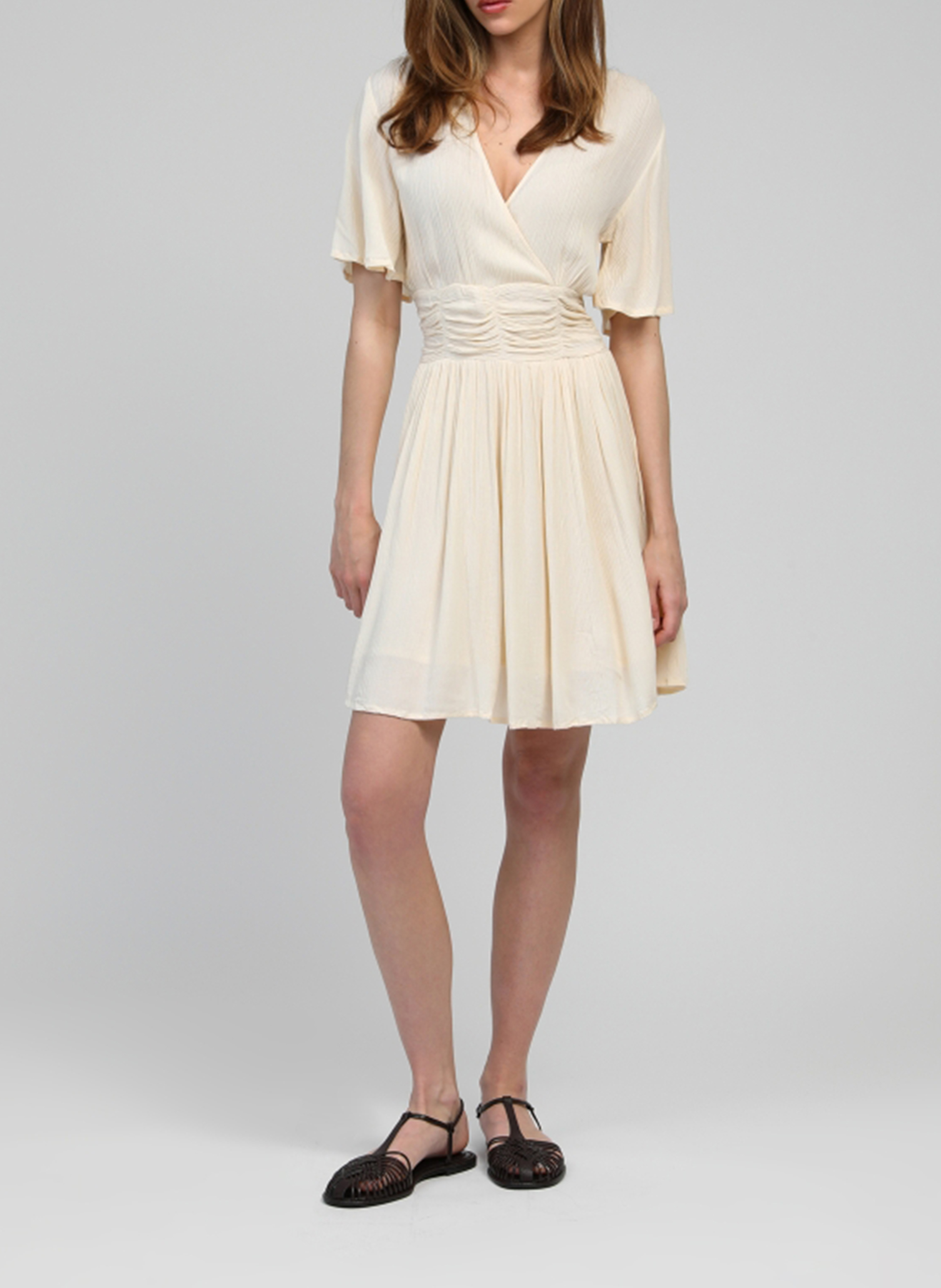 Kurzkleid aus Viskose-Mix AN'GE