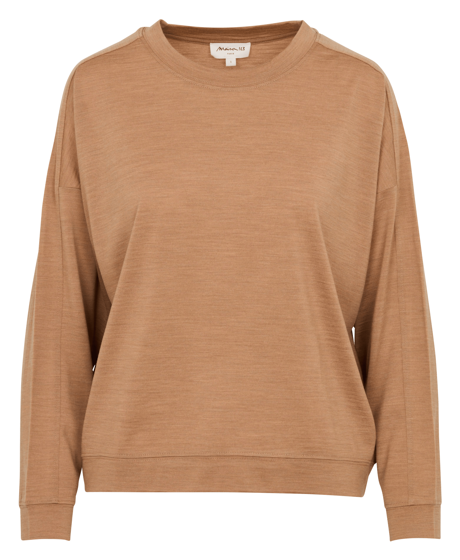Tee-shirt ample en laine MAISON 123