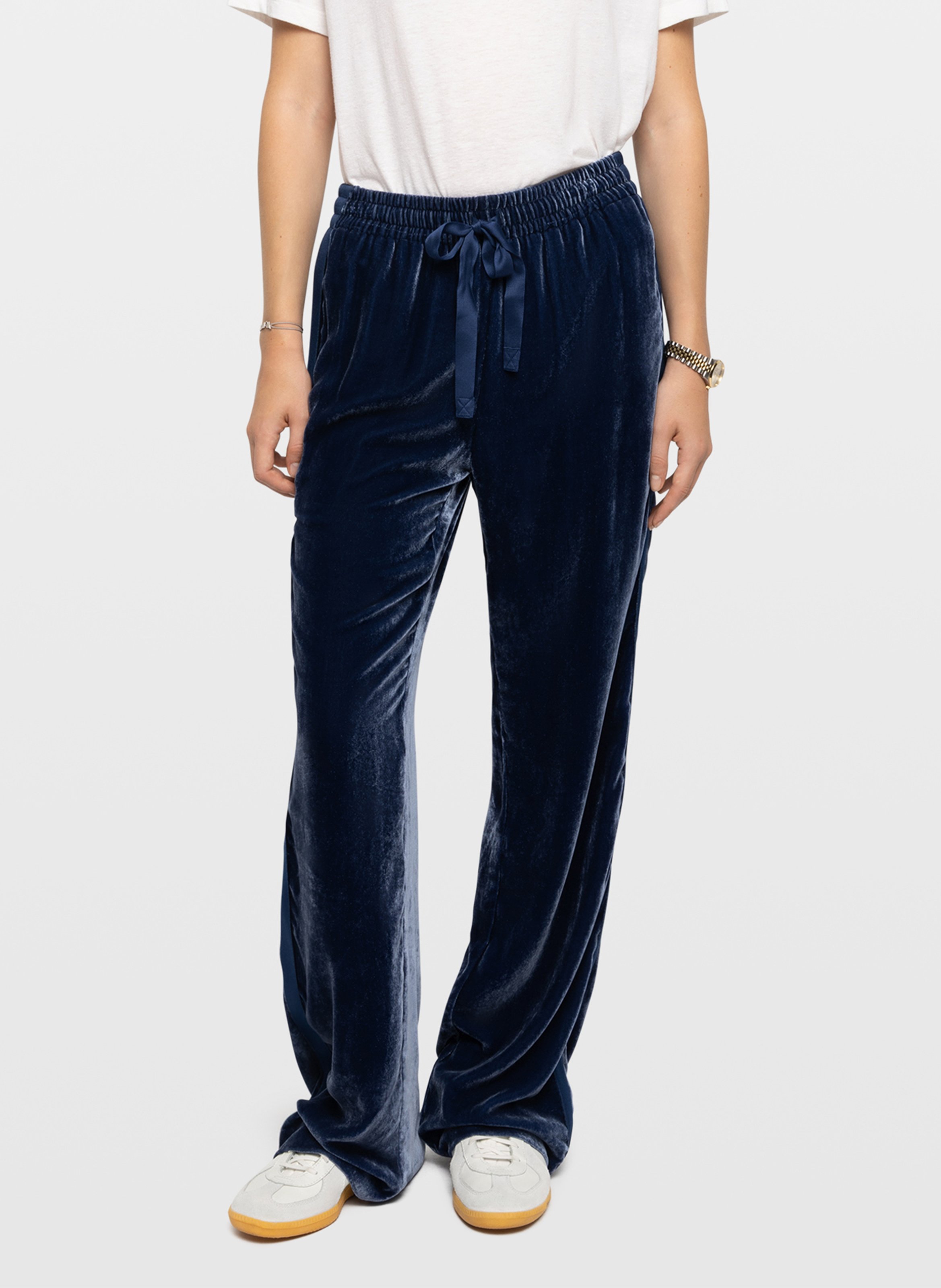 Jogging aspect velours ZADIG&VOLTAIRE Bleu