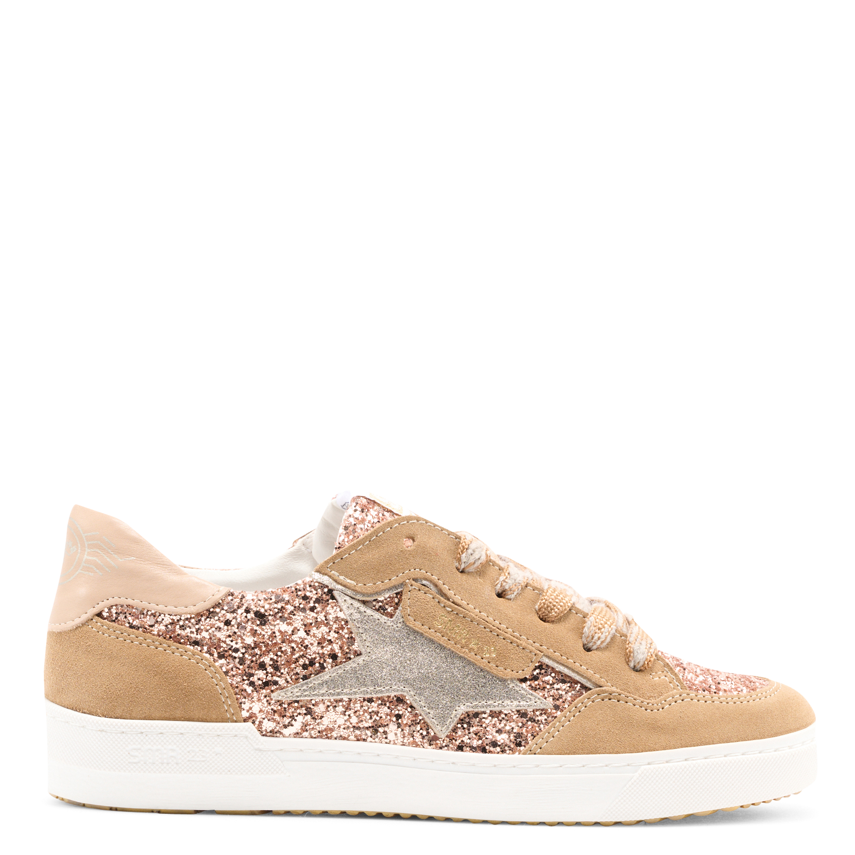 Lage sneakers met pailletten SEMERDJIAN - SMR Bruin