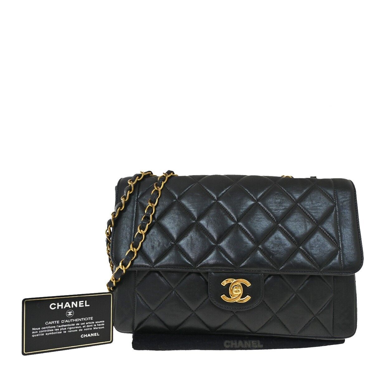 Sac a 2025 main noir chanel