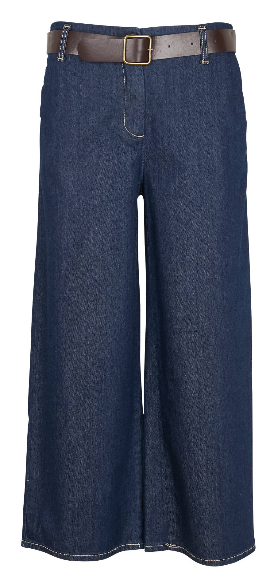 Jean large en coton mélangé PLEASE Bleu