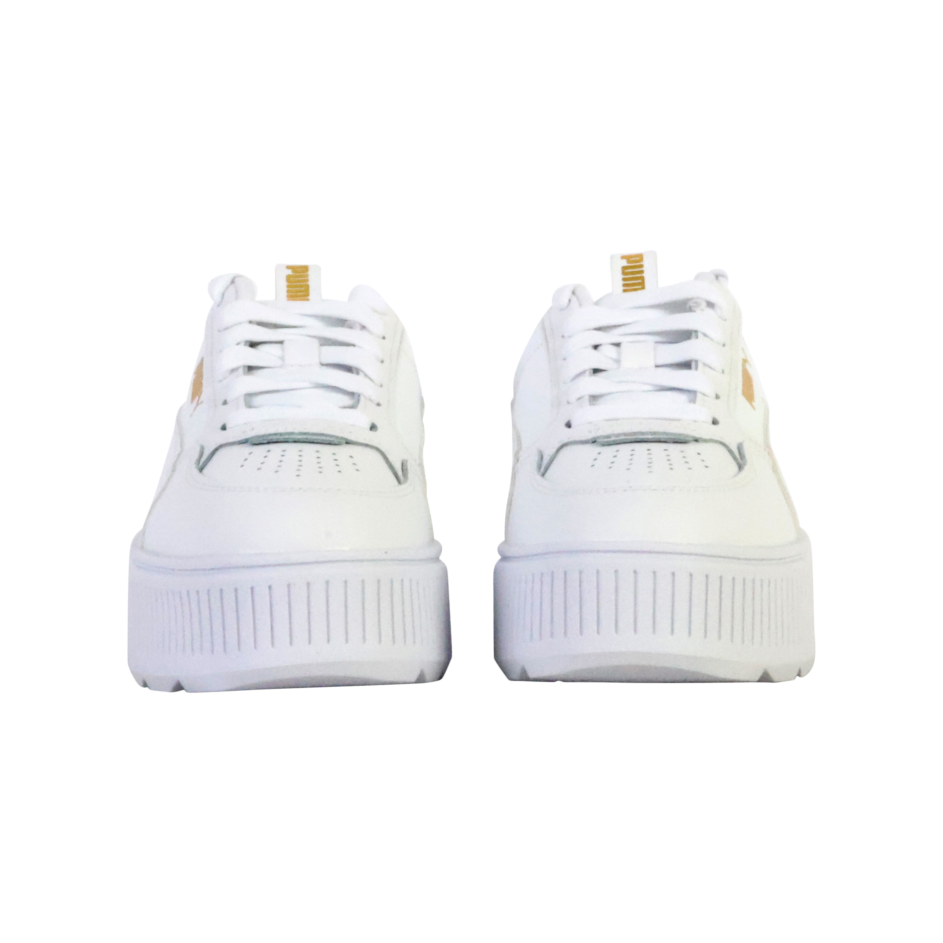 Karmen Rebel low-top leather sneaker PUMA White
