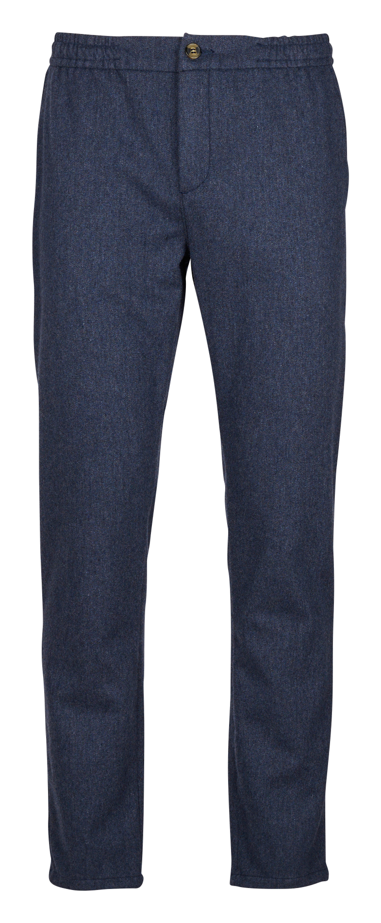 Gerade geschnittene Hose - Woll-Mix FAGUO Blau