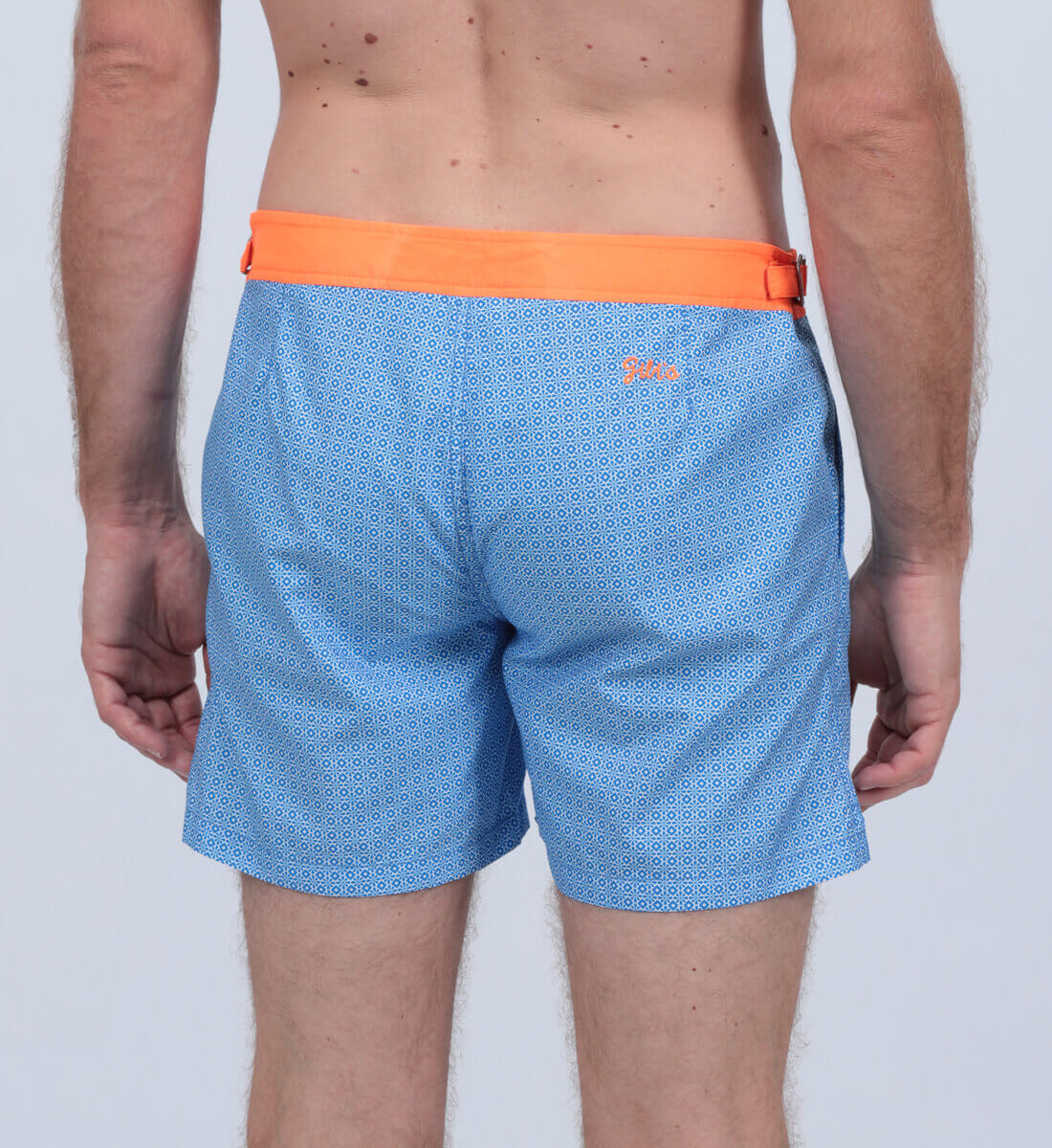 Swim shorts - azulejos GILI'S Blue