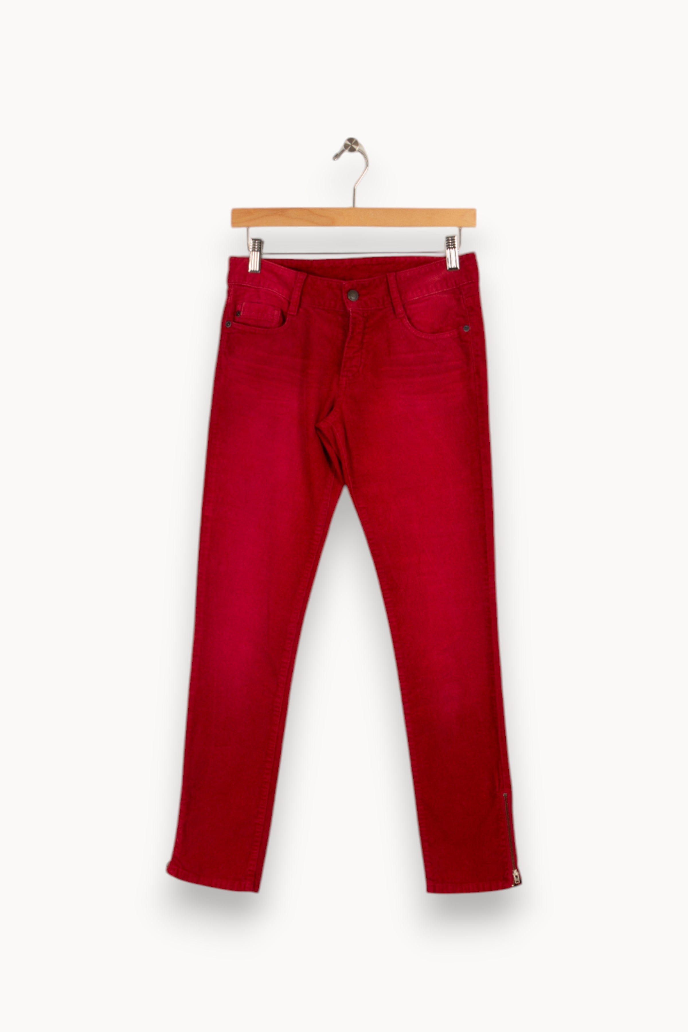Pants - comptoir des cotonniers COMPTOIR DES COTONNIERS - Seconde main Red