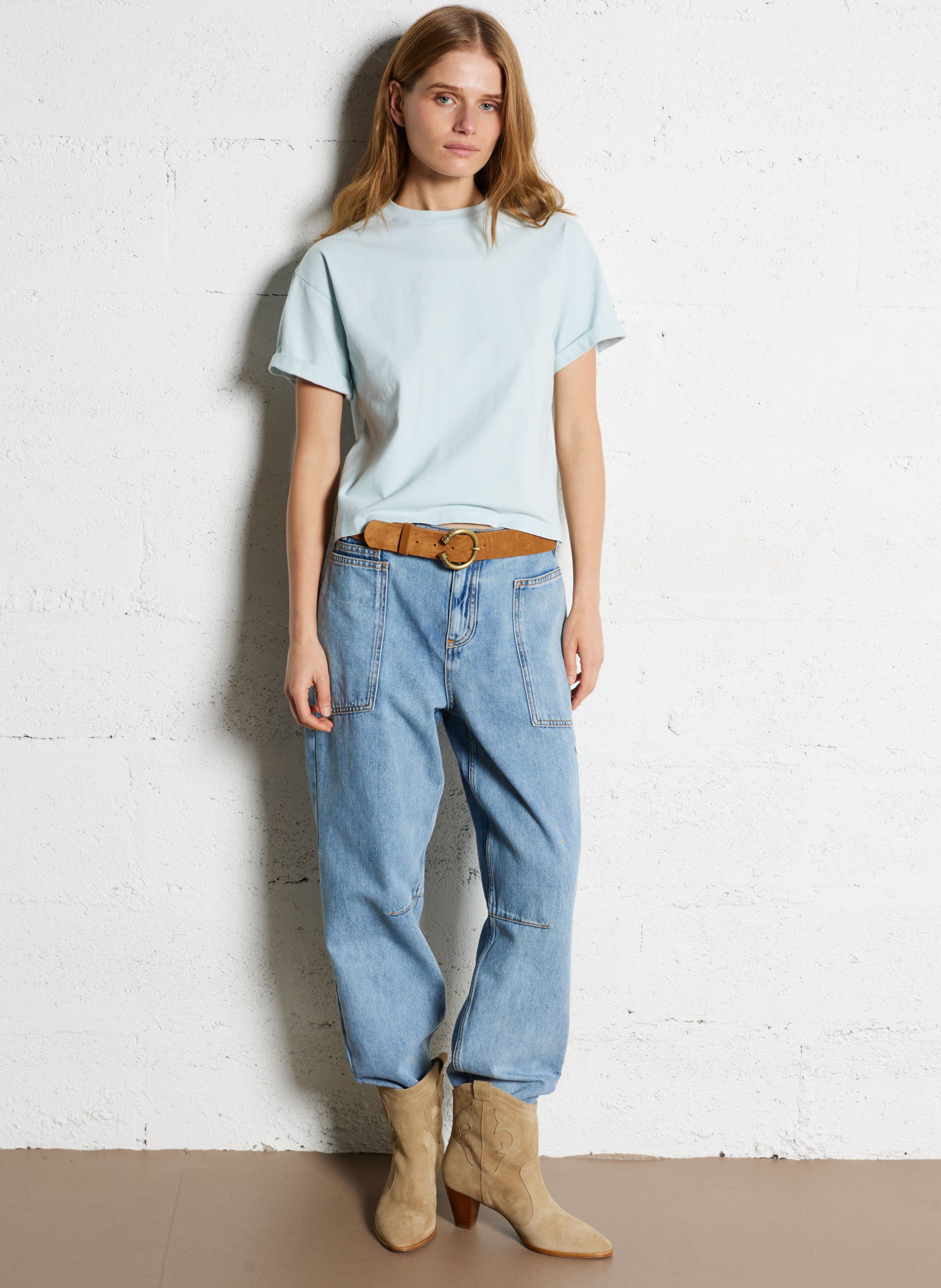 Suède enkellaarzen - Look 1
