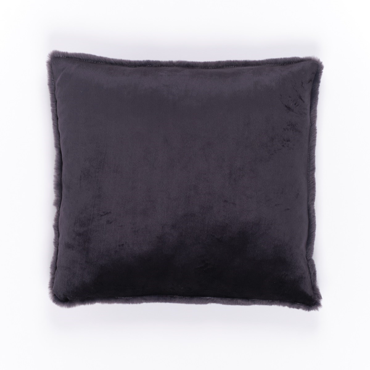 Fake fur cushion TODAY LINGE DE MAISON Grey