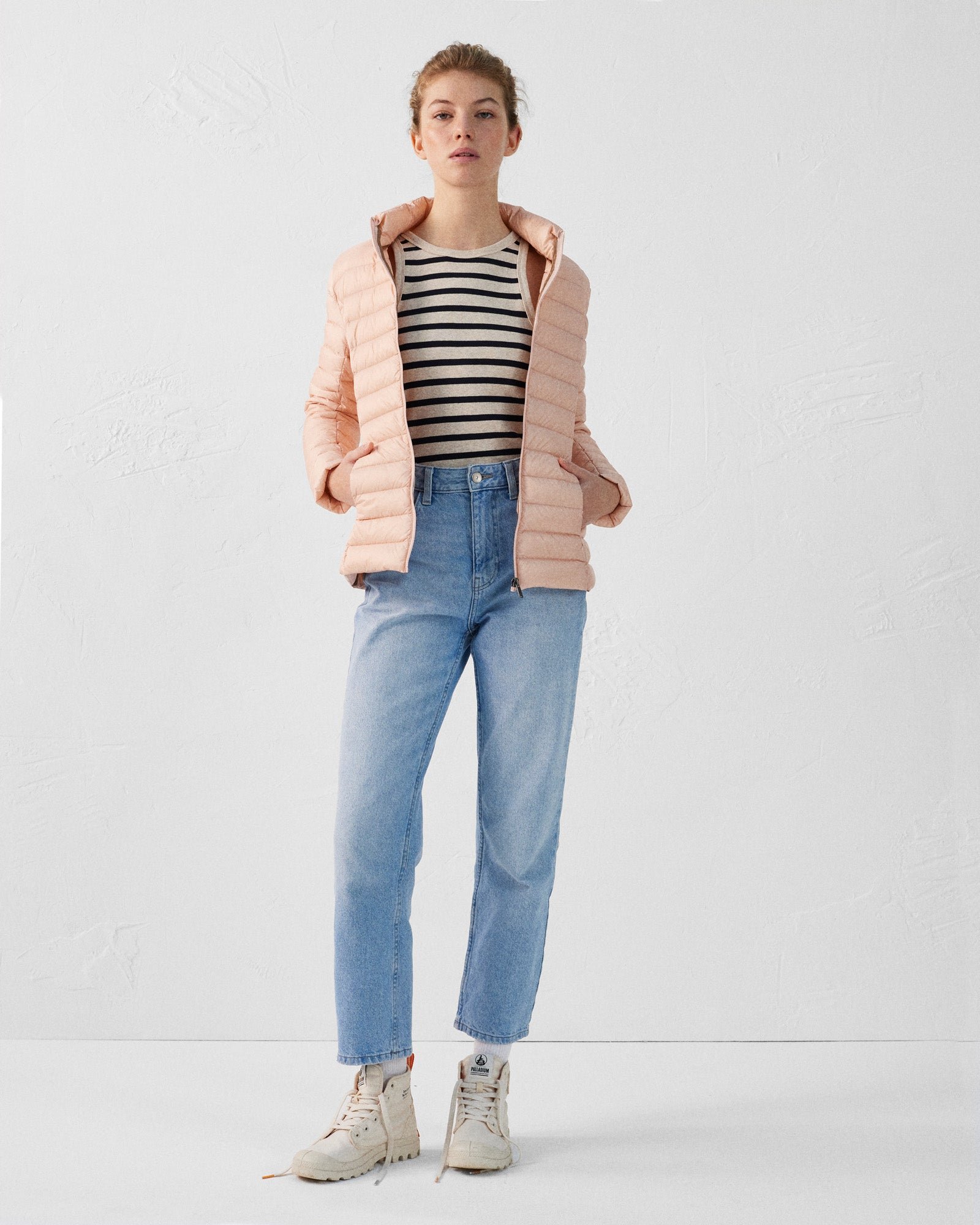 Lightweight down jacket JOTT Pink