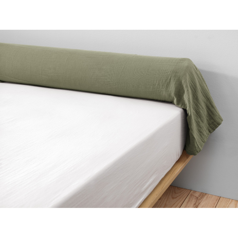 100% Pure Cotton Bolster Pillowcase  Romarin