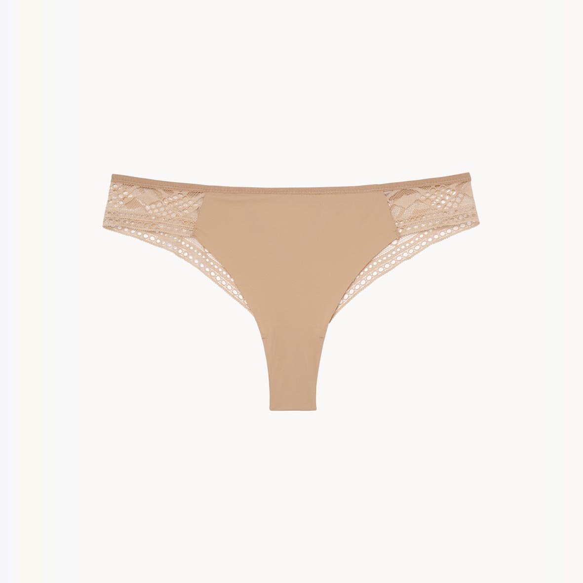 Cotton tanga PASSIONATA Beige