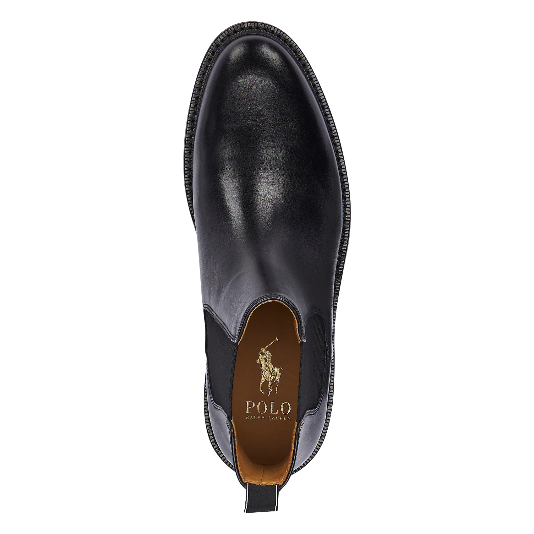 Bianca leather ankle boots POLO RALPH LAUREN Black