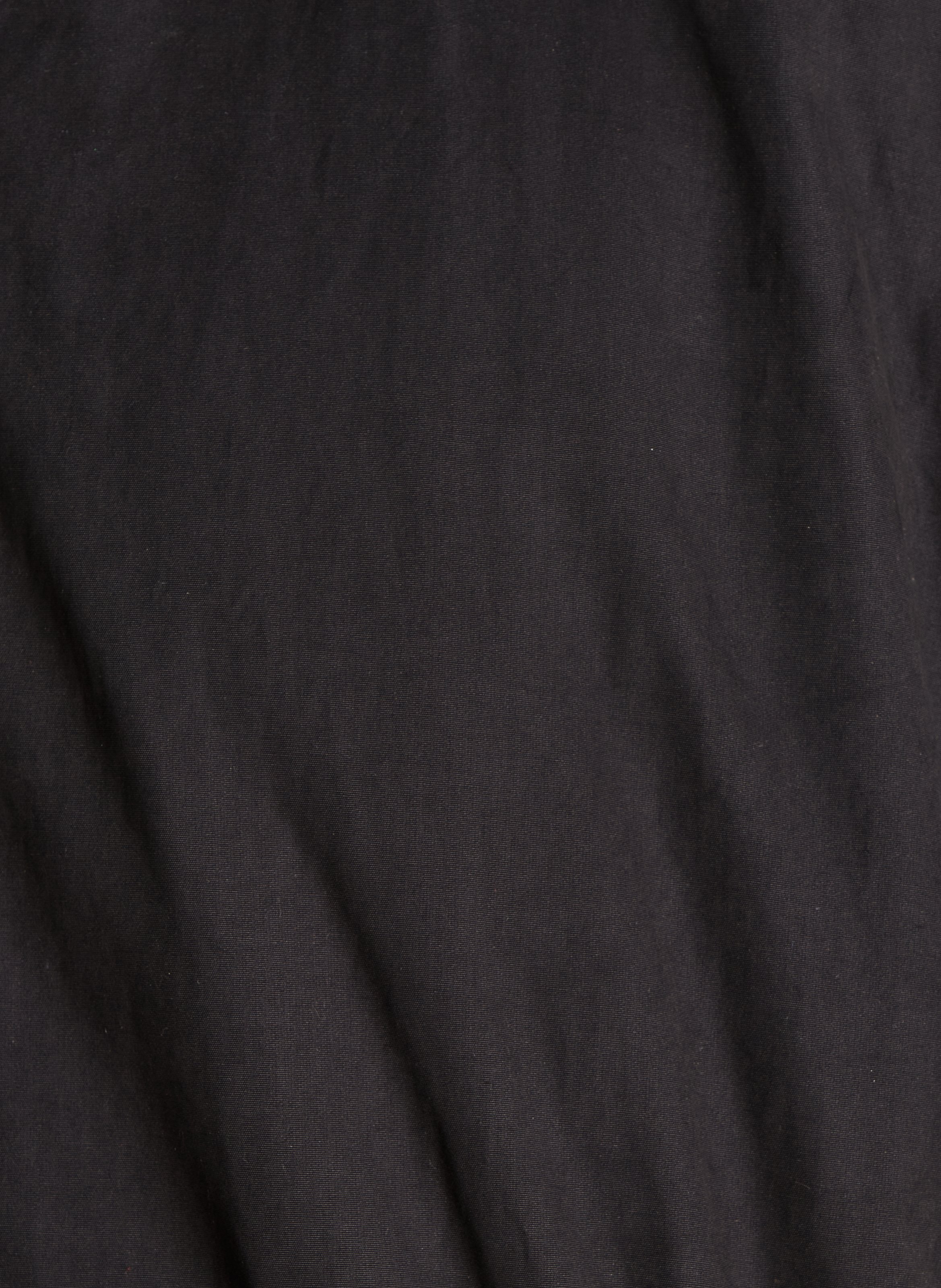 Long reversible hooded coat LA FEE MARABOUTEE Black