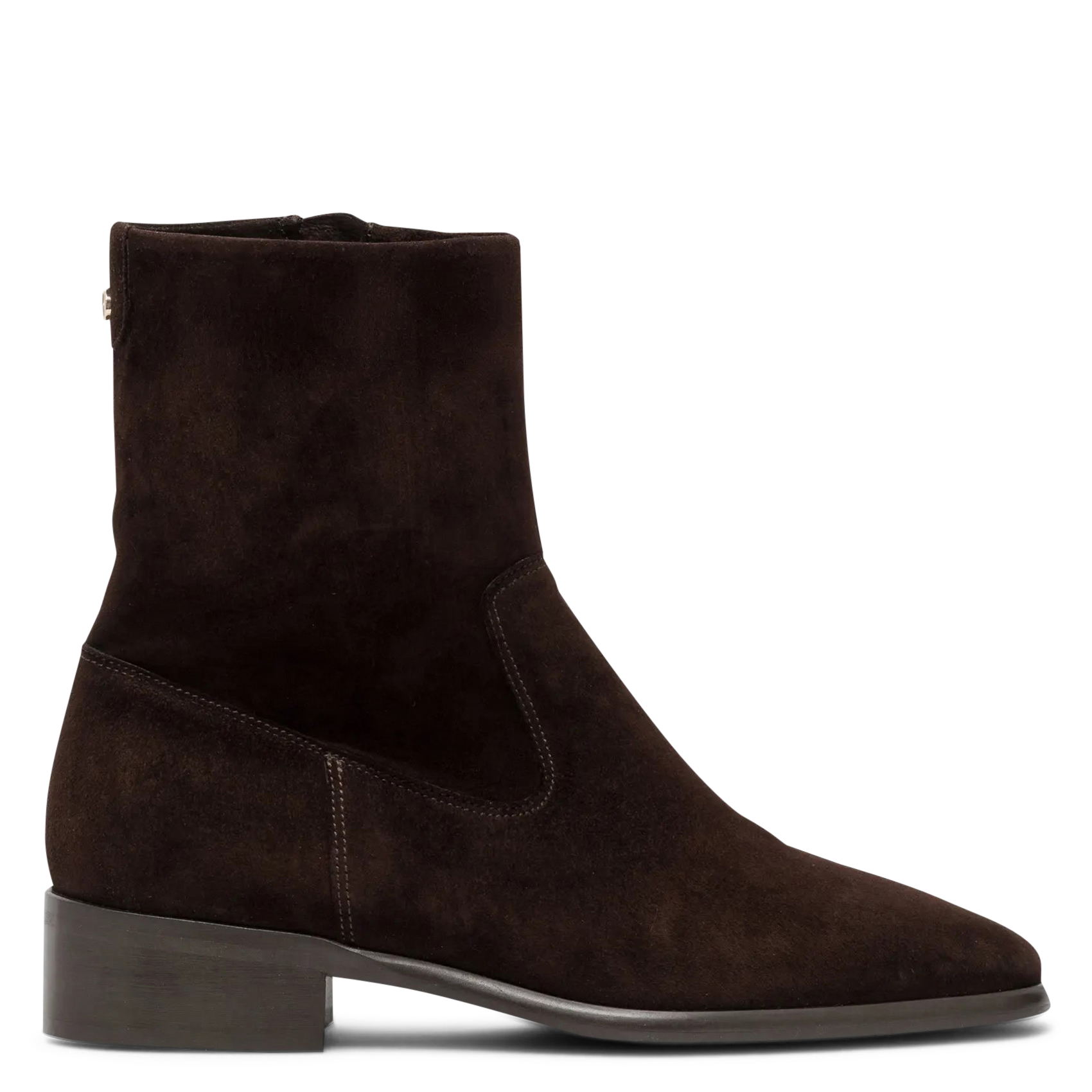 Suède enkellaarzen BOCAGE Brown