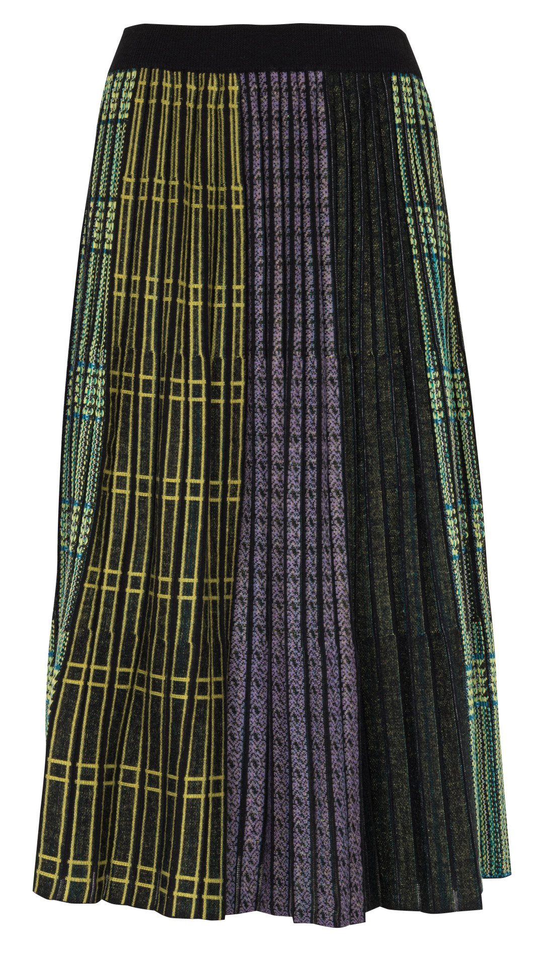 Jupe midi plissée MES DEMOISELLES Multicolore