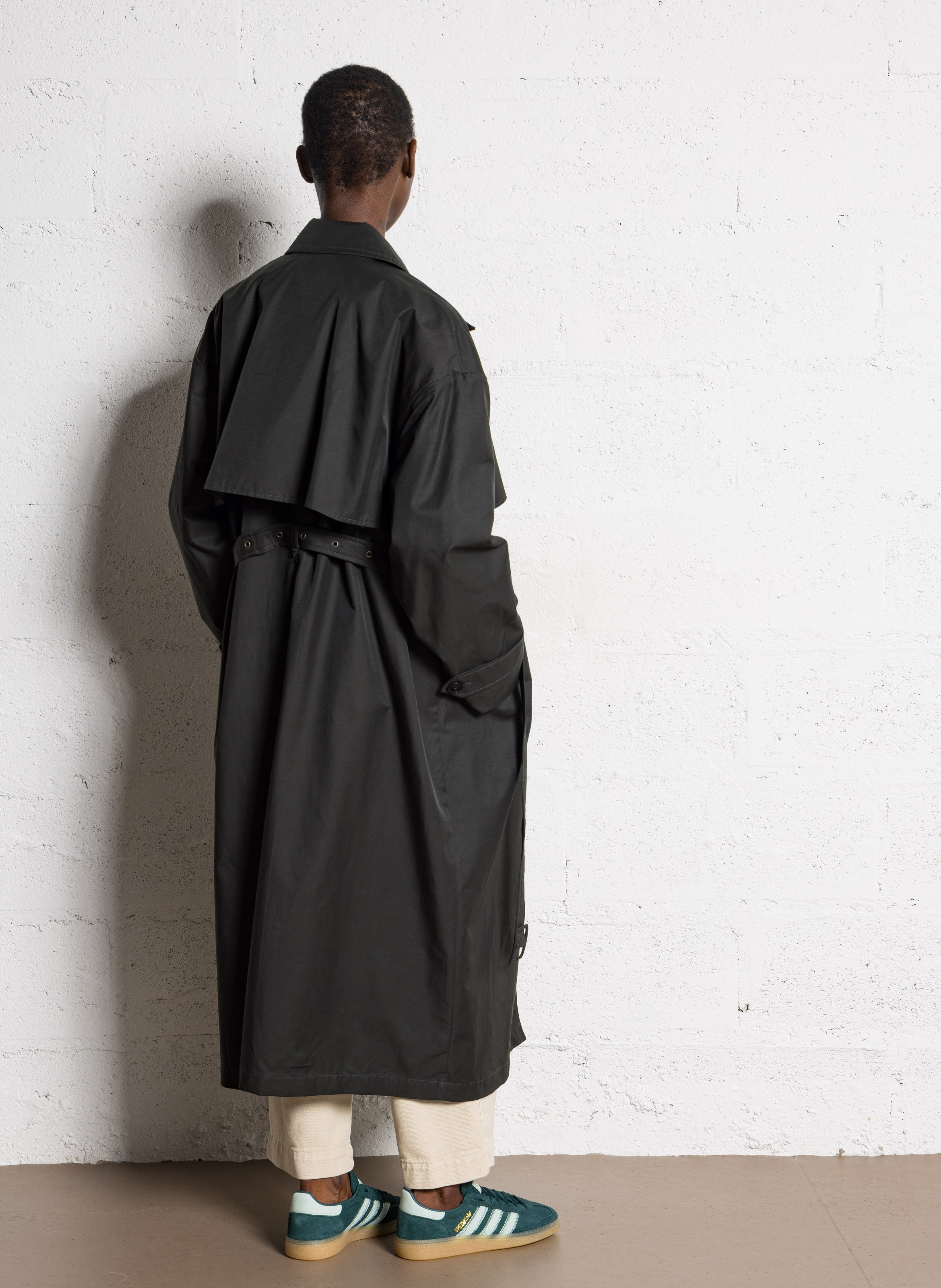 Classic collar in blended cotton BELLEPIECE Black