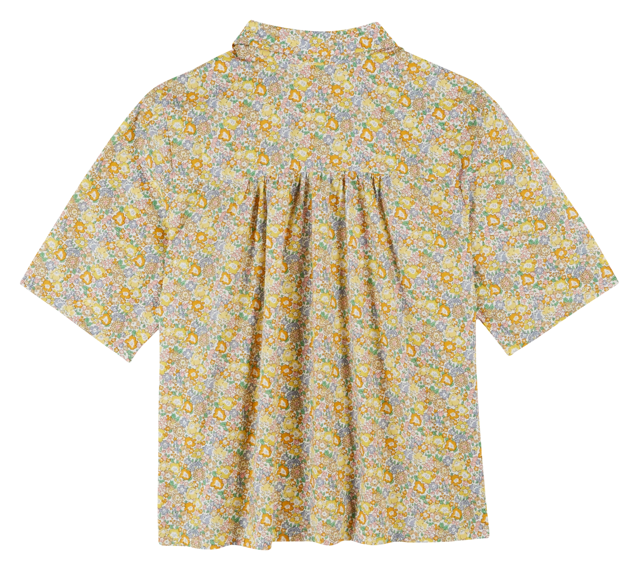 Cotton shirt with Peter Pan collar EMILE ET IDA Multicolored