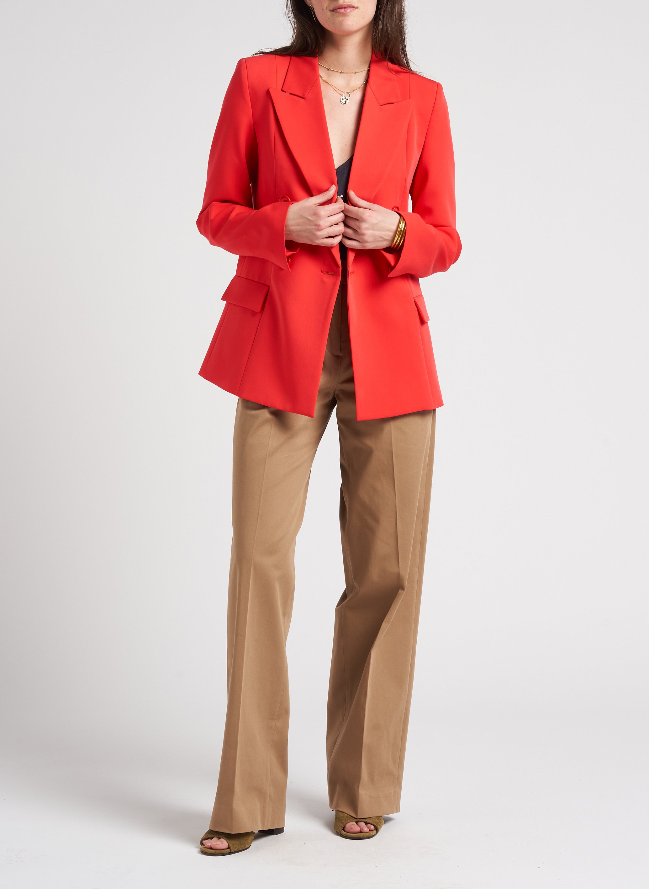 Jacket with tailored collar IMPERIAL Pink