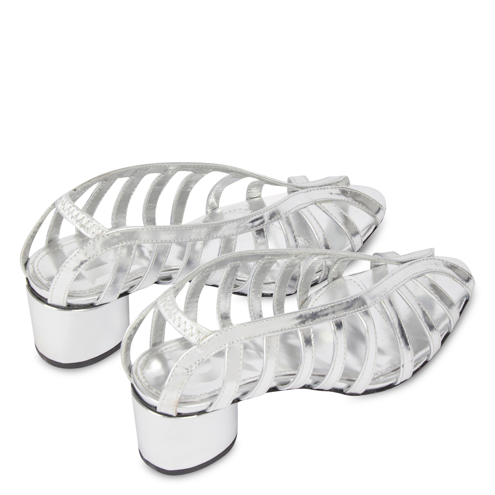 Sandales hautes à brides ROSEANNA Argent