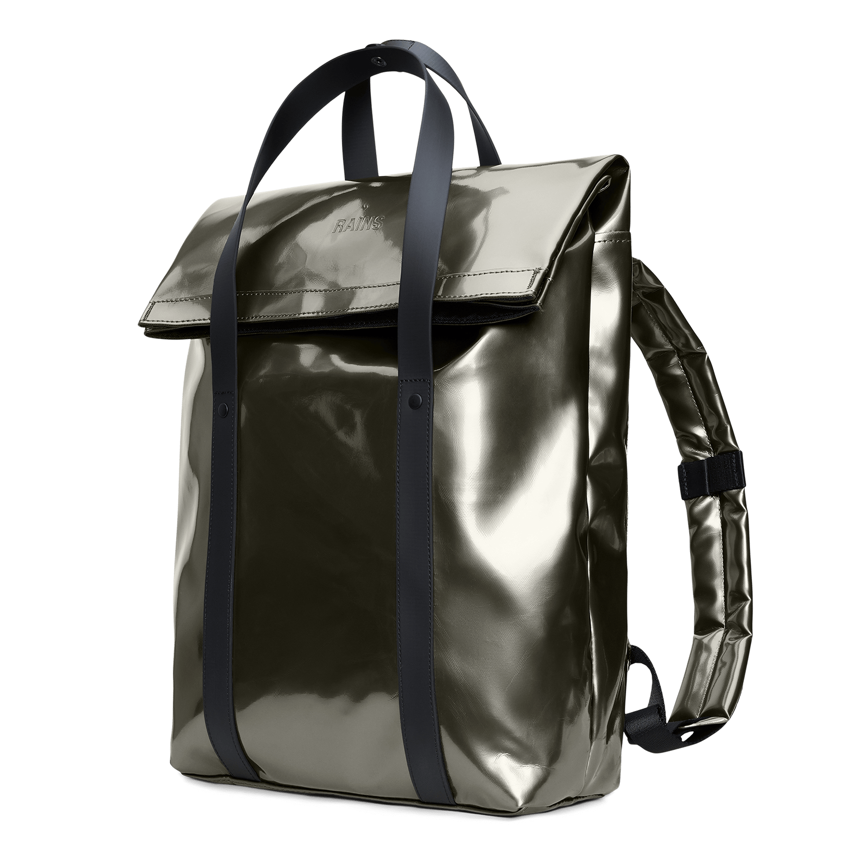 Wasserdichter Rucksack Silber
