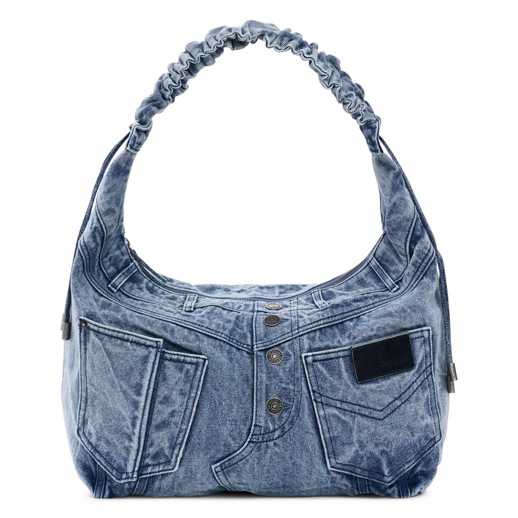 Denim-Handtasche DESIGUAL Blau