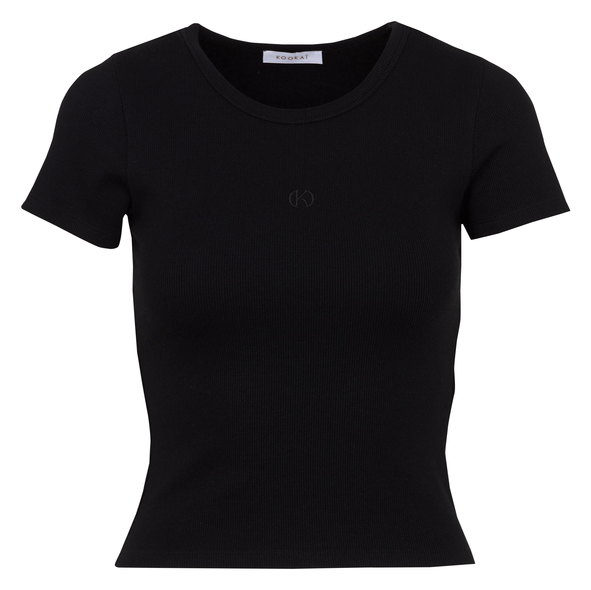 Eng anliegendes geripptes T-Shirt KOOKAI